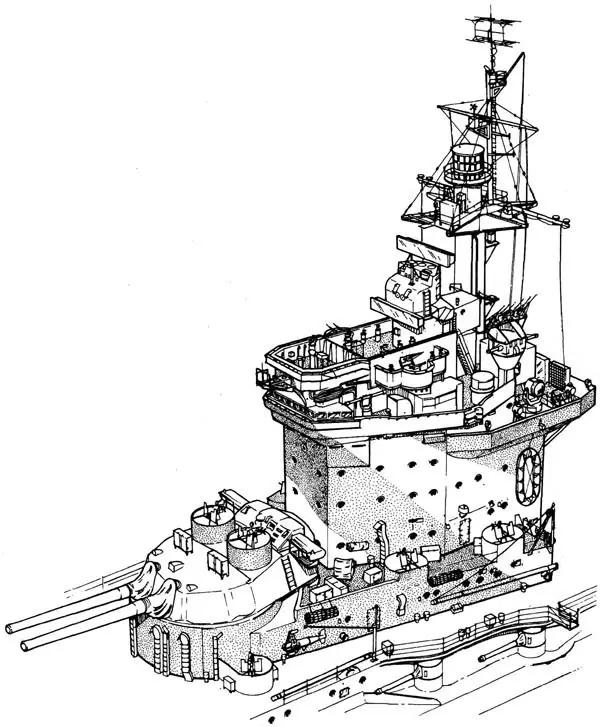 多图解析超无畏舰伊丽莎白女王级战列舰的巨炮铁甲