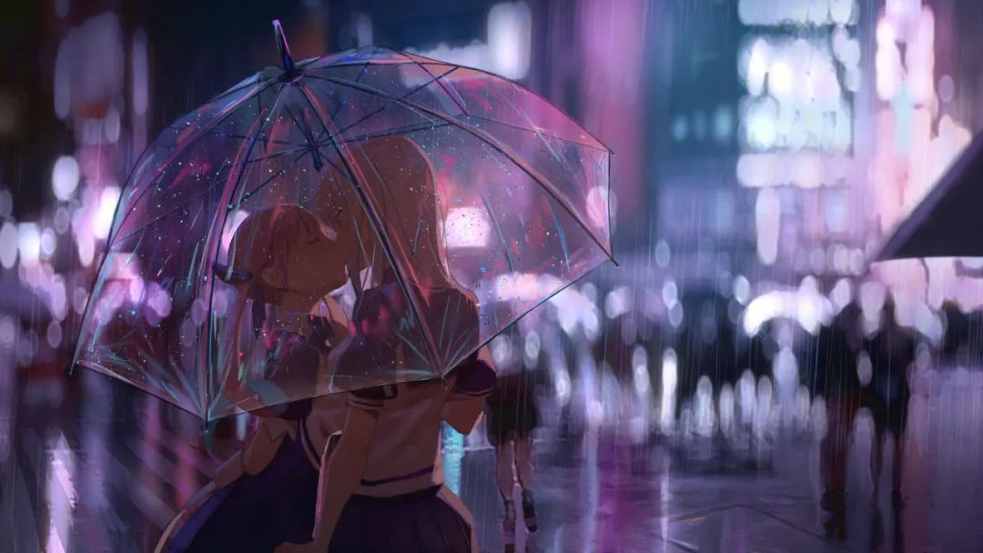 萧敬腾来了怎么不停地下雨那就分享一些超美的雨天意境美图吧│p站