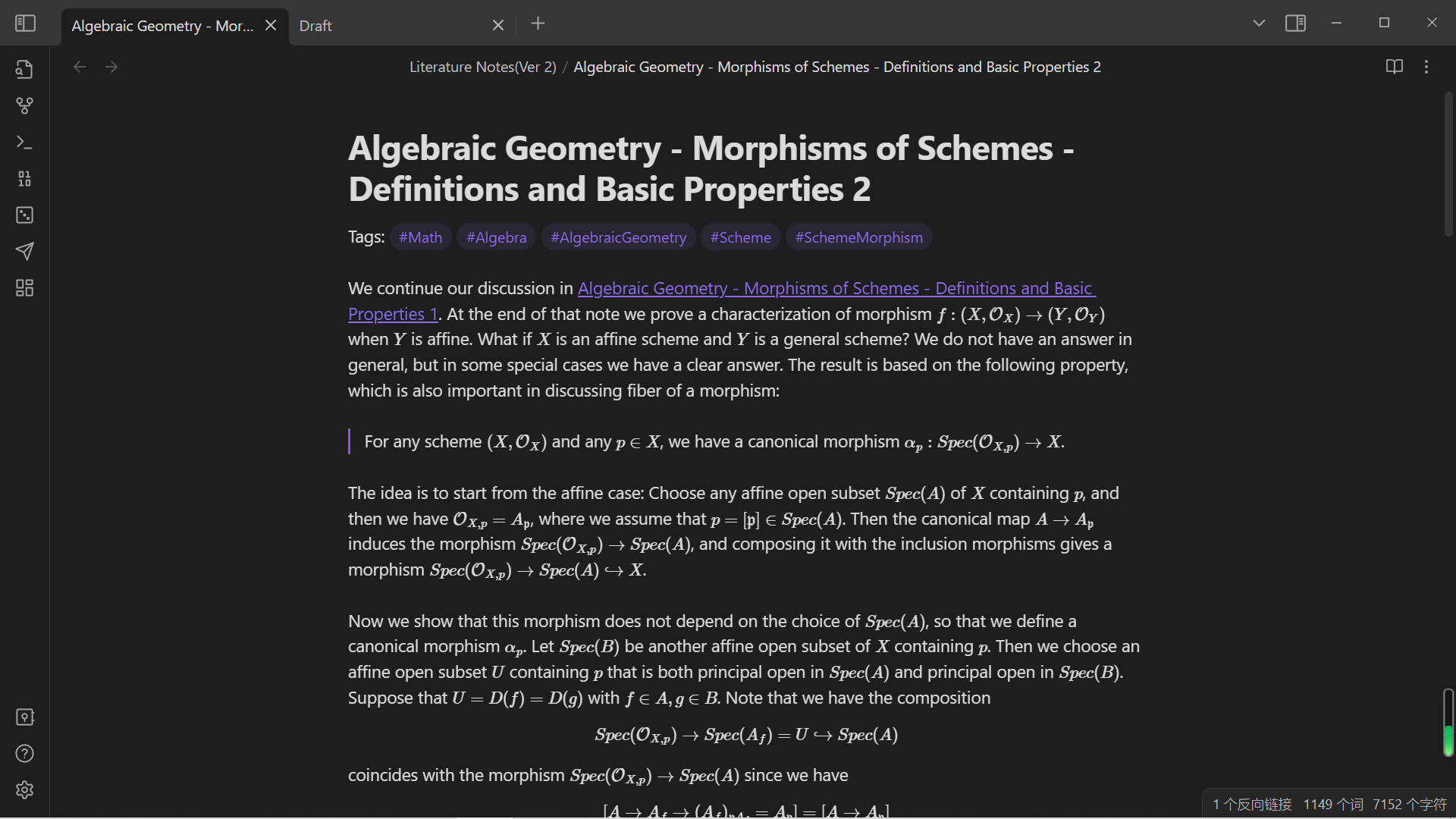 Ags Scheme Morphisms