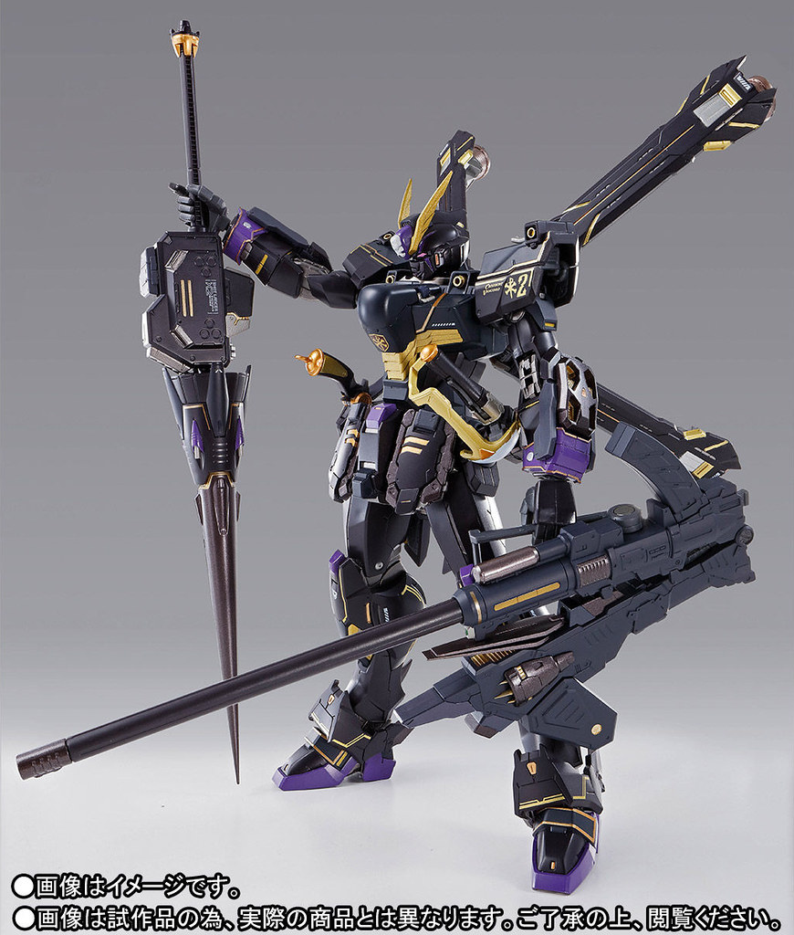 万代metal build《机动战士海盗高达》xm-x2 海盗高达
