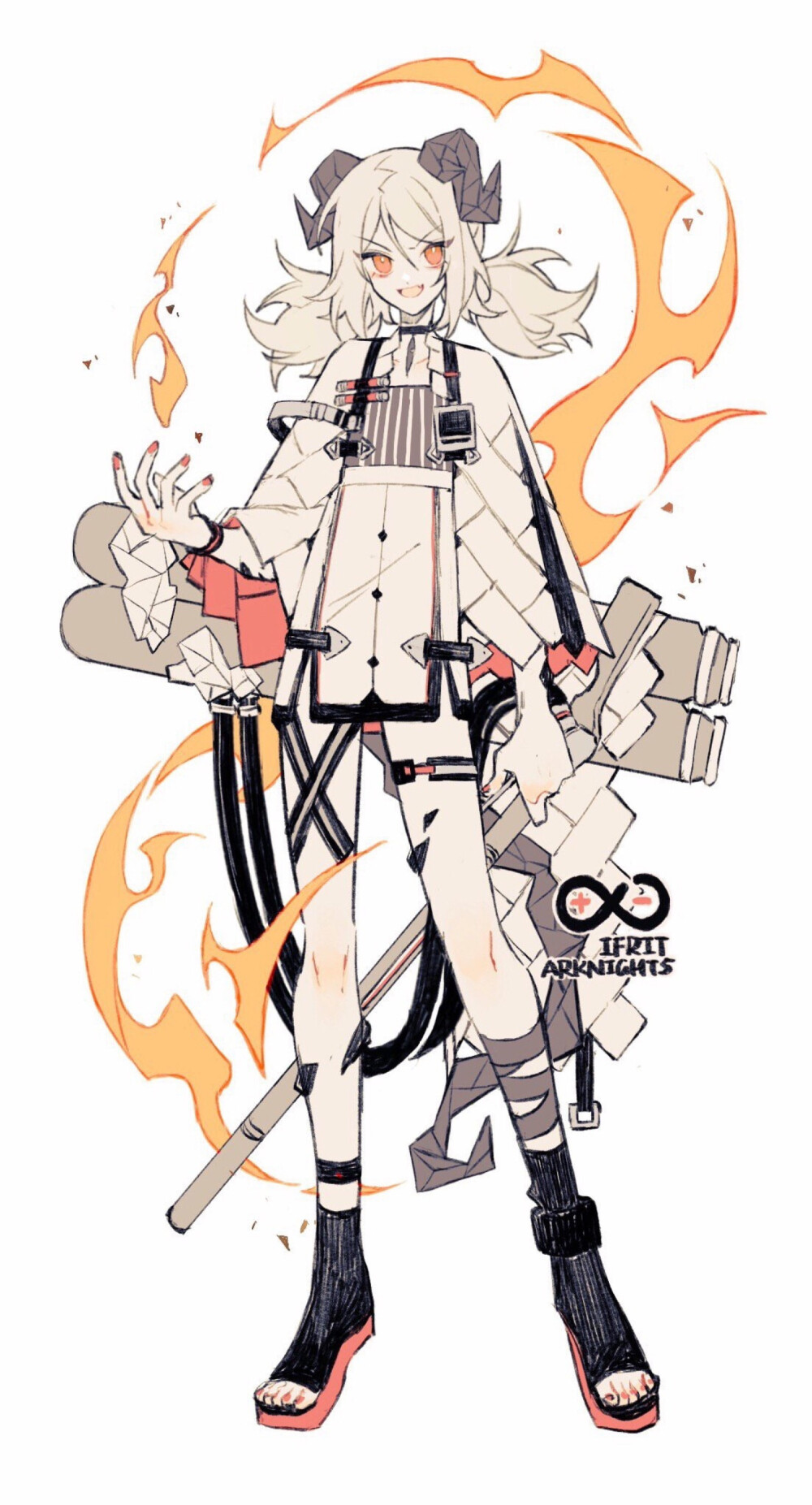 顽劣心炎(明日方舟——伊芙利特)