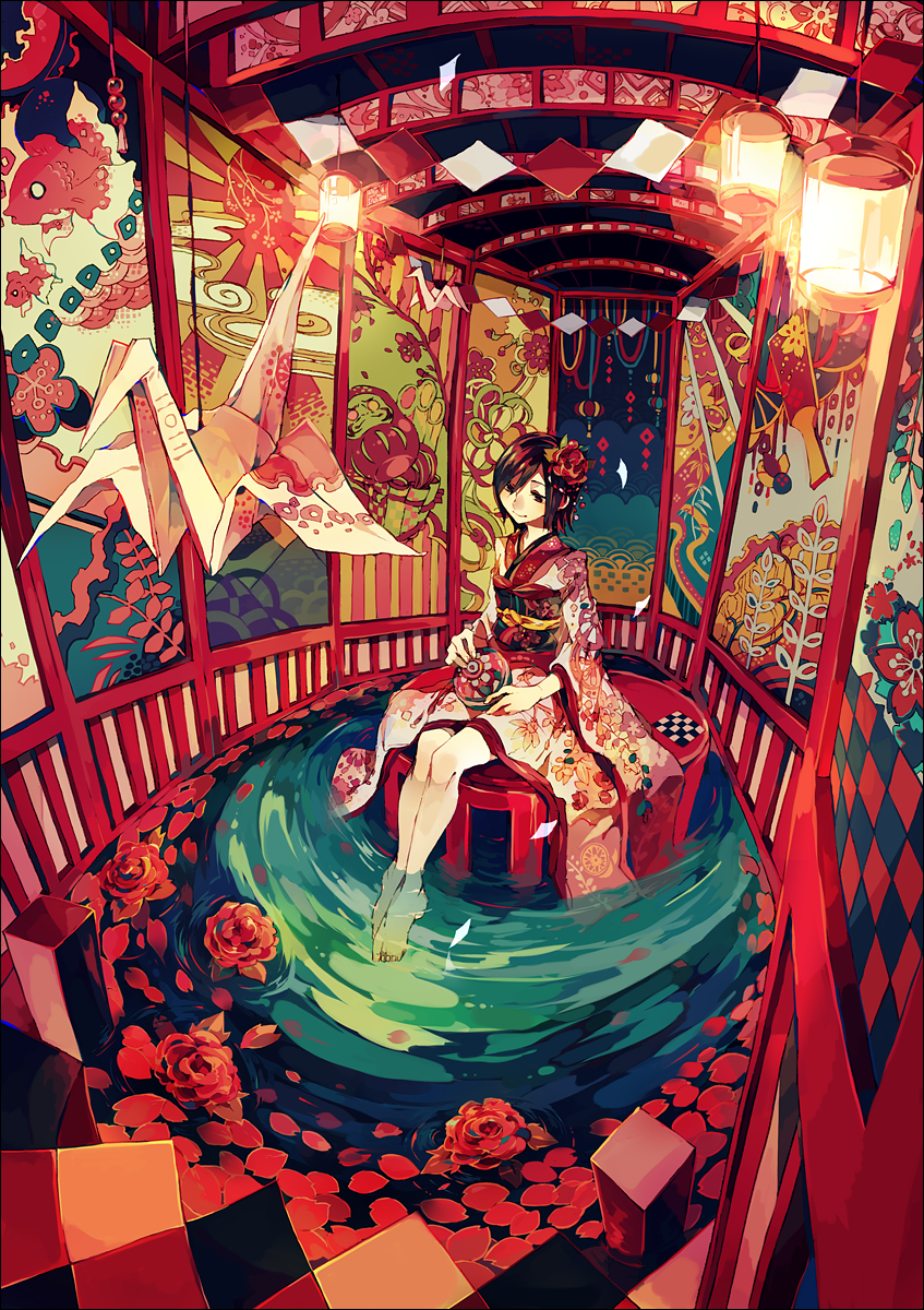 [箱子的每日pixiv图集]180823 异国文化 和风特辑