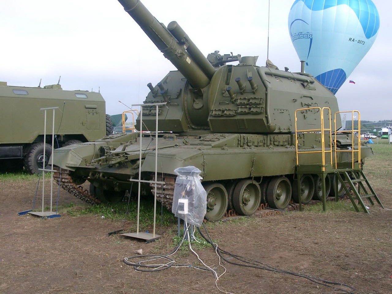 红星3630135俄罗斯152mm自行榴弹炮2s19板件预览