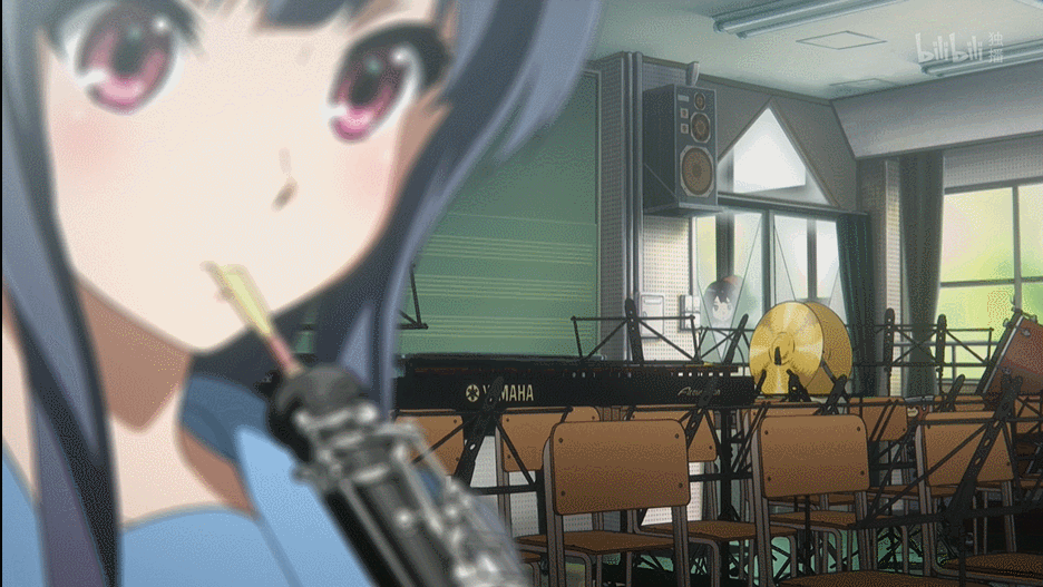 动画 动漫杂谈 京吹观赏笔记s2e1(上) 注意到这里二人是一起走上台阶