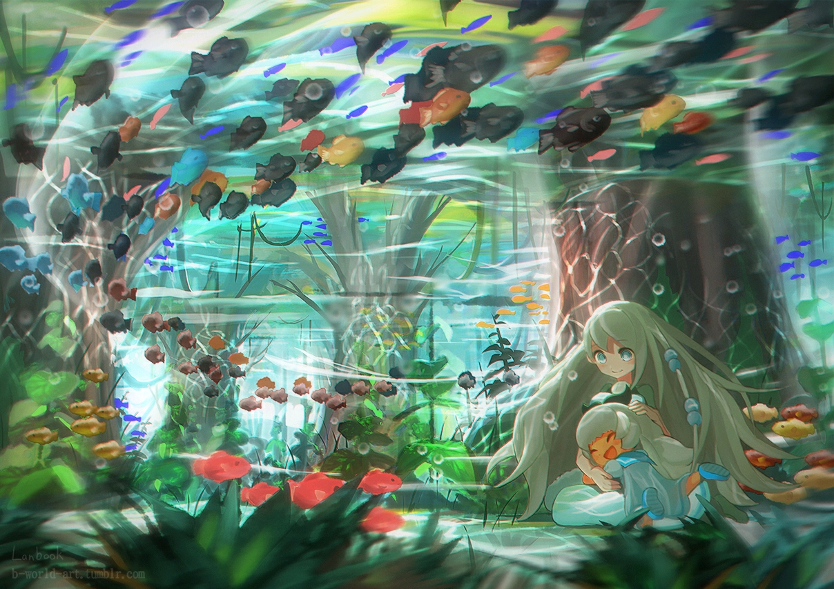 悠悠荡荡.水中特辑 [pixivision搬运] 2020-4-3