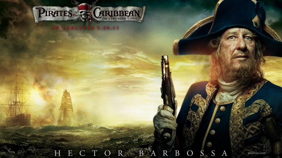 《加勒比海盗》 巴博萨船长