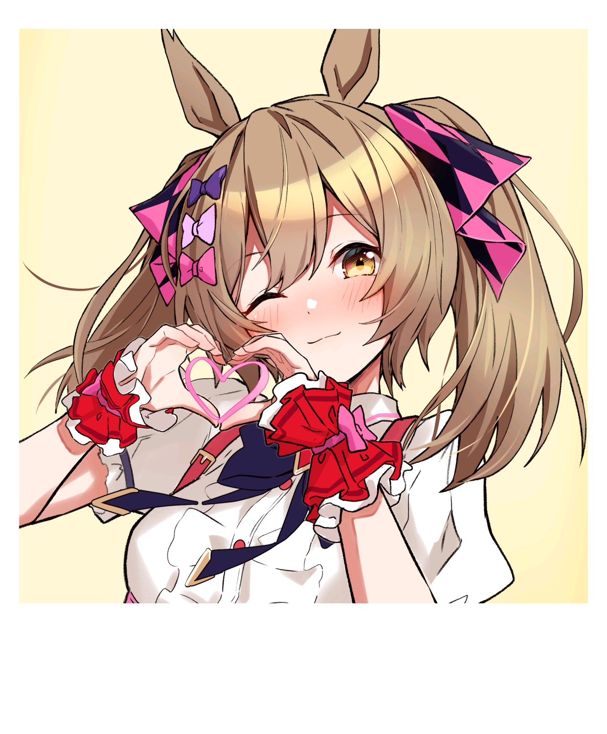 赛马娘四格中,与美浦波旁,无声铃鹿,艾尼斯风神,丸善斯基组成"马娘