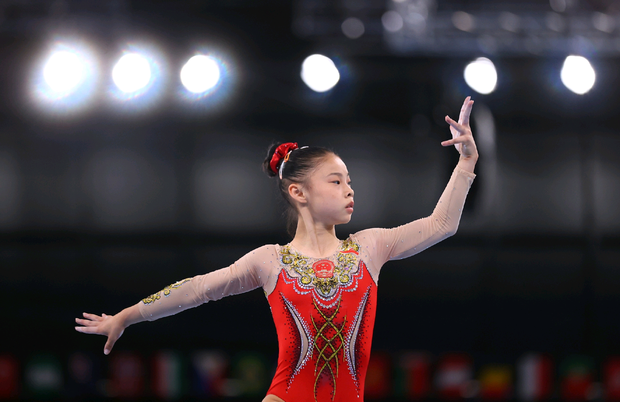 东京奥运会体操女子平衡木决赛,中国选手管晨辰获得金牌