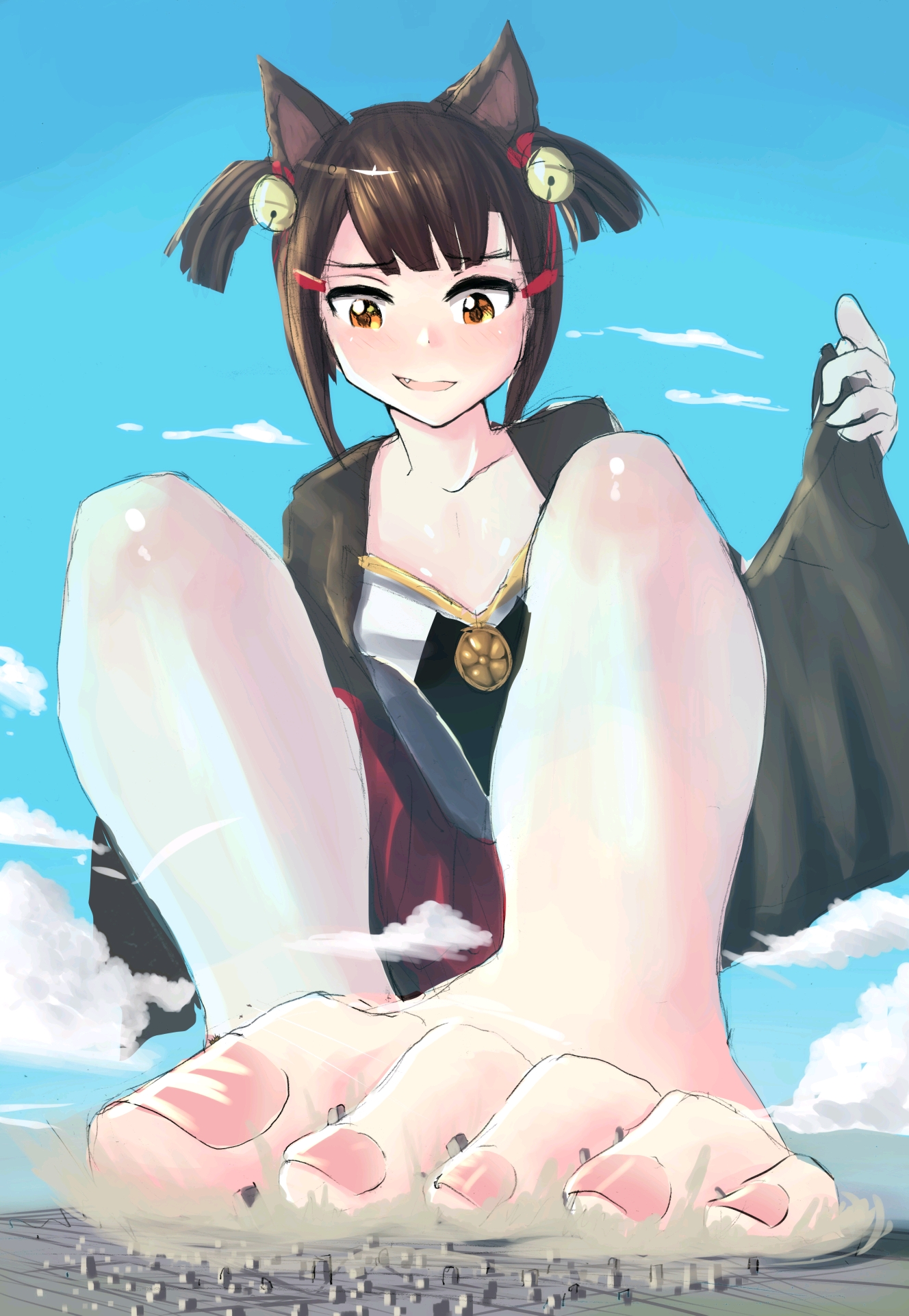 本文禁止转载或摘编 巨大少女 巨大娘 giantess