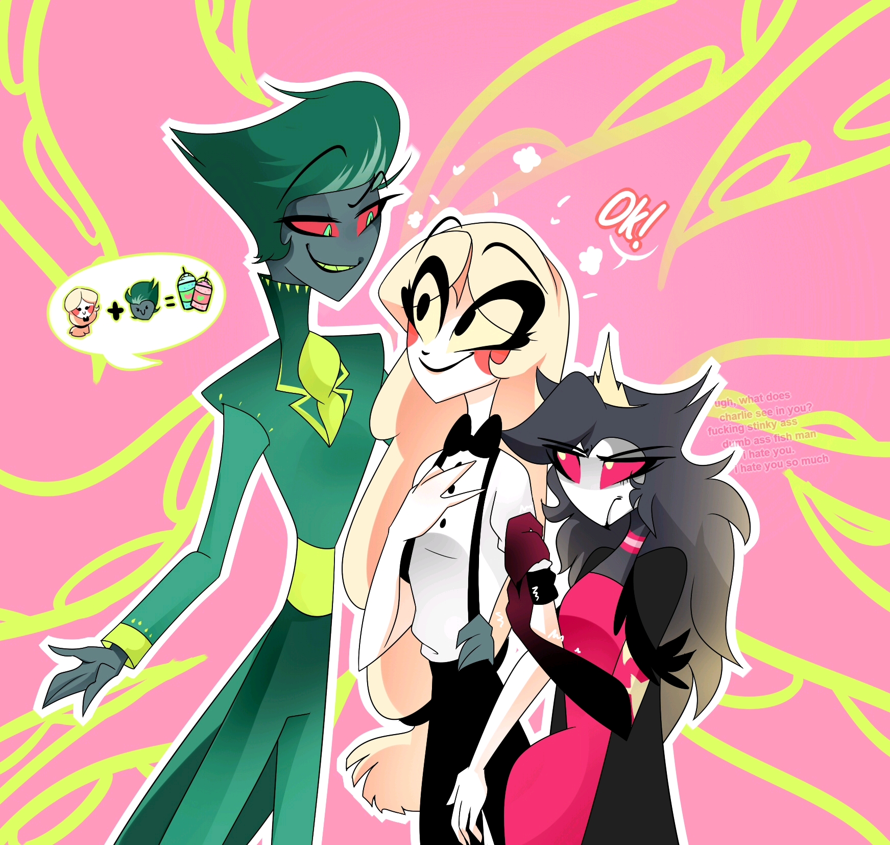 地狱客栈hazbinhotel运粮10含cp预警