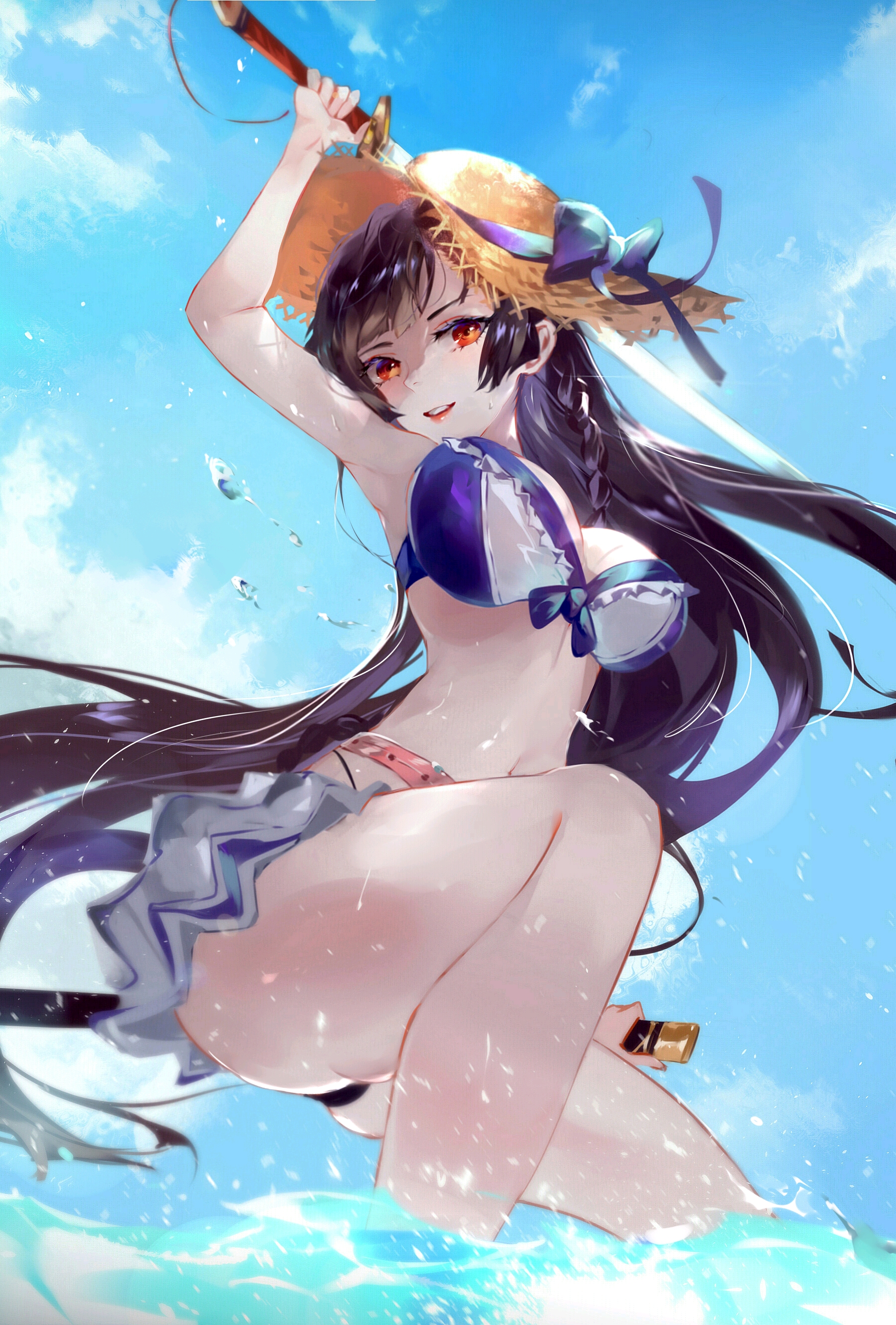 (辉)二次元泳装少女/同人图壁纸(一百六十二) 第四期