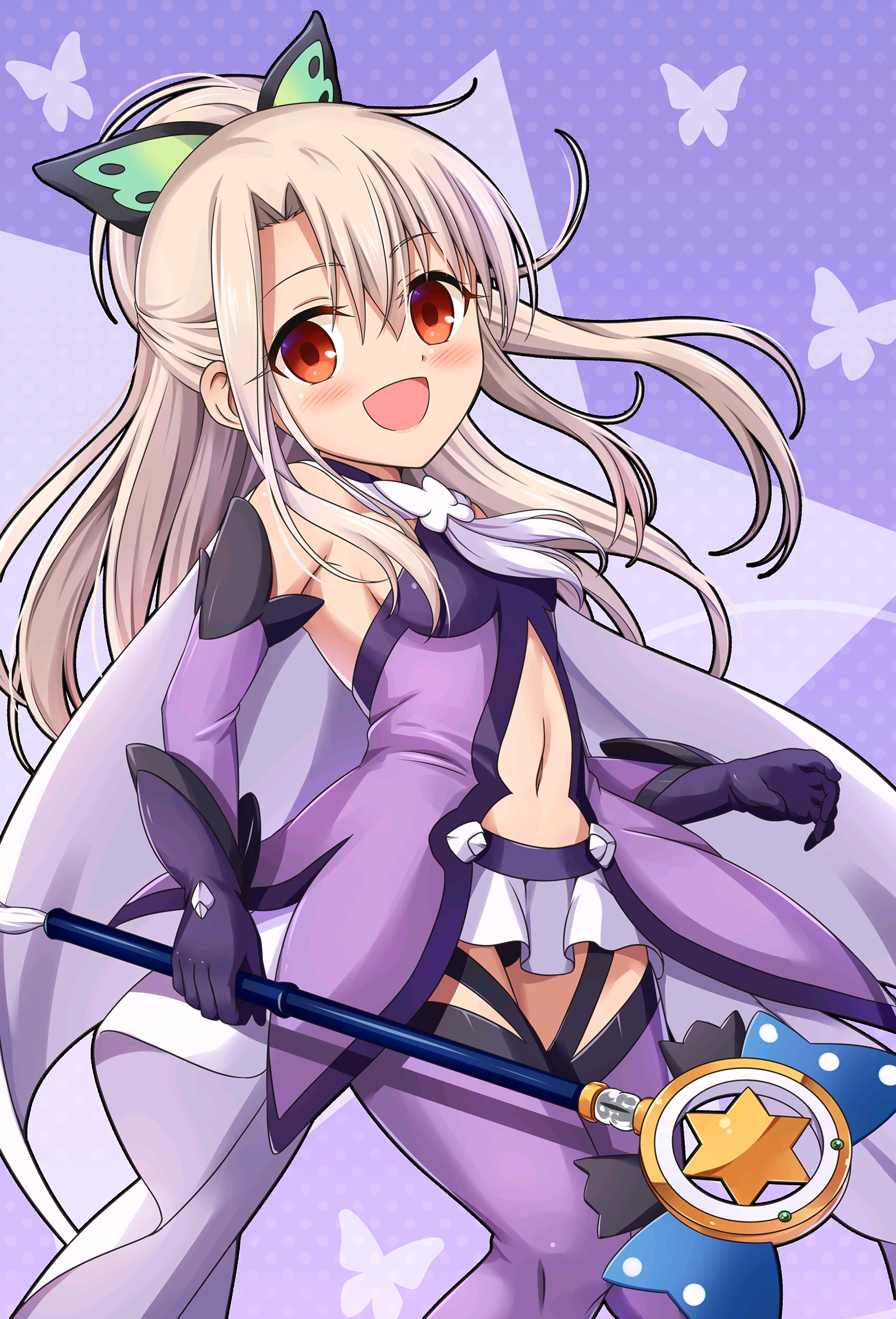 fgo魔法少女伊莉雅美图赏12照耀星天的地之朔月伊莉雅美游小黑