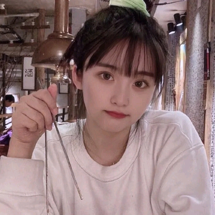 敲好看的小姐姐头像第诰牌 