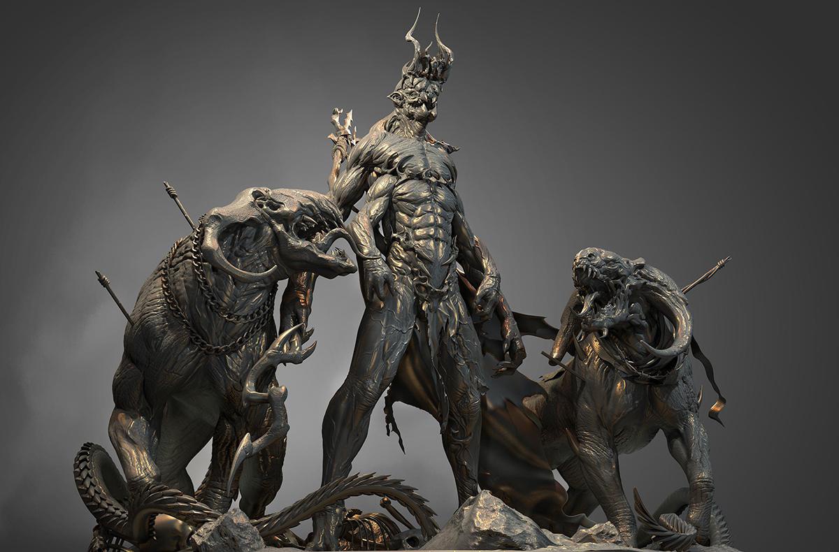 愤怒与愤怒的恶魔. kiarash tamizkar