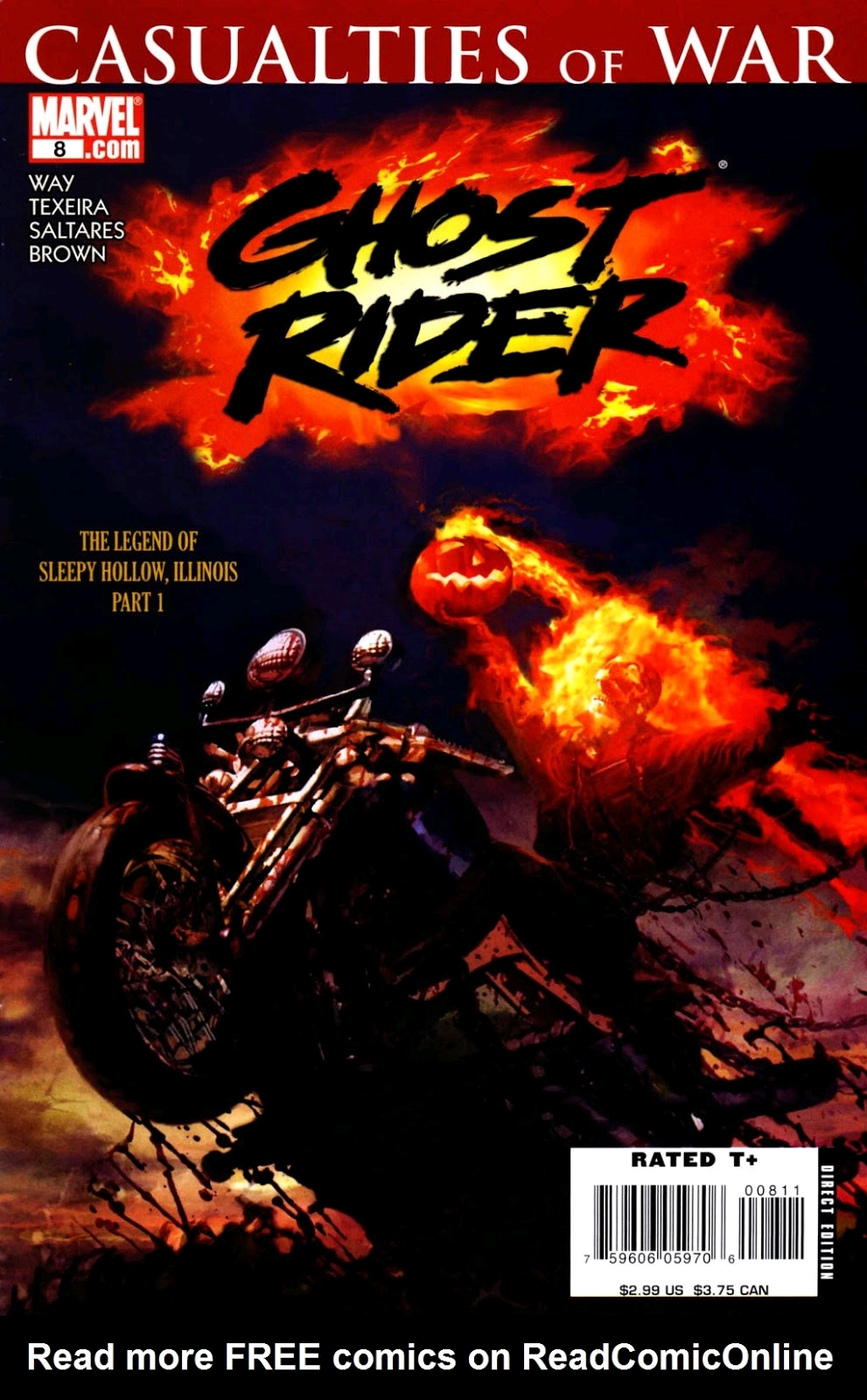 ghost rider(2006)issue#8(恶灵骑士系列漫画第8期)