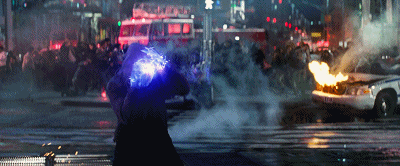 【动作匹配】蜘蛛侠举起一辆警车