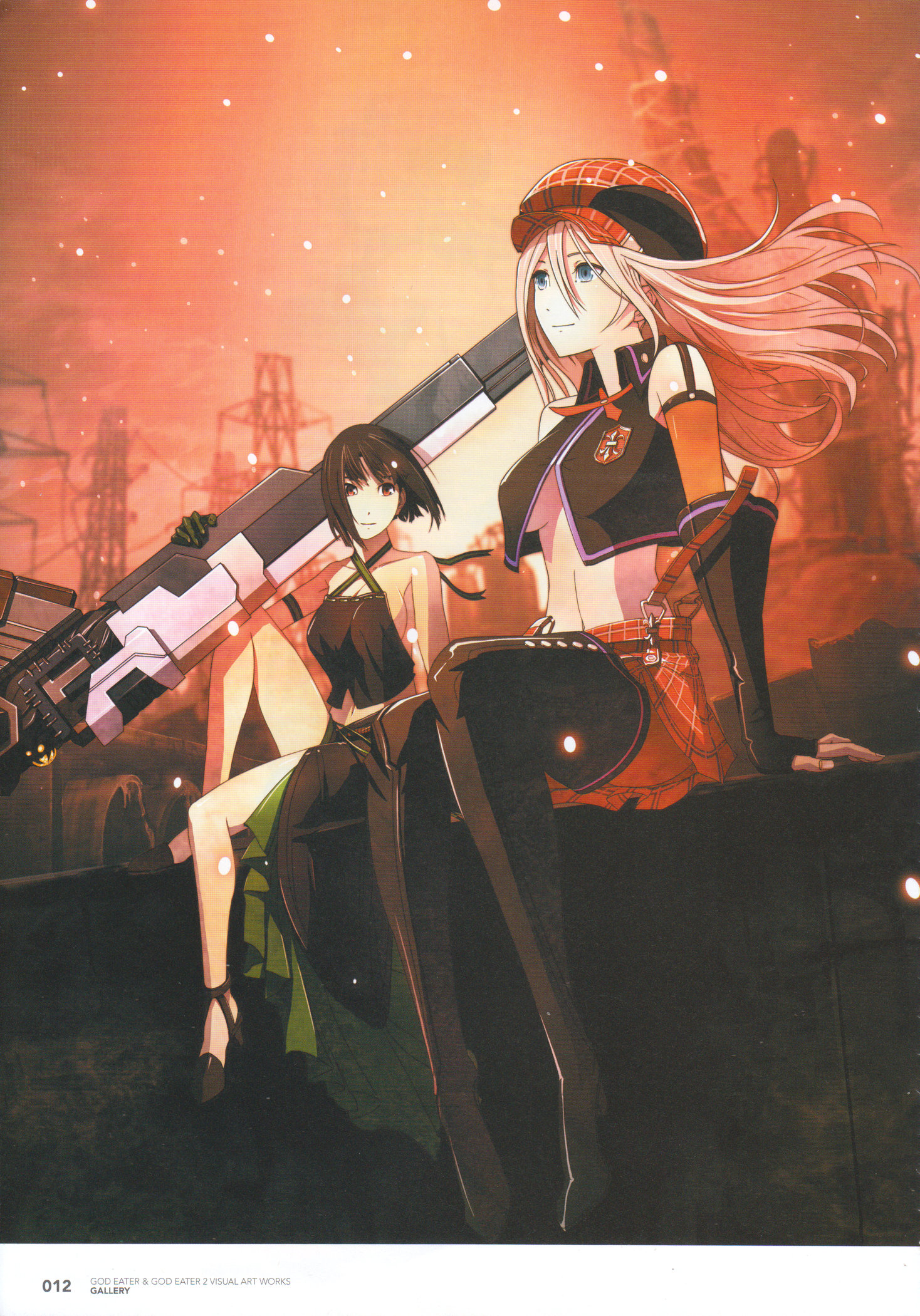 【噬神者】《god eater and god eater 2 vidual art works》(1/3)