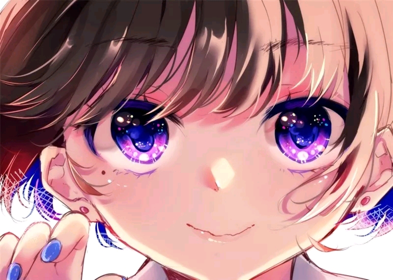 蓝眼二次元眼里的星辰大海