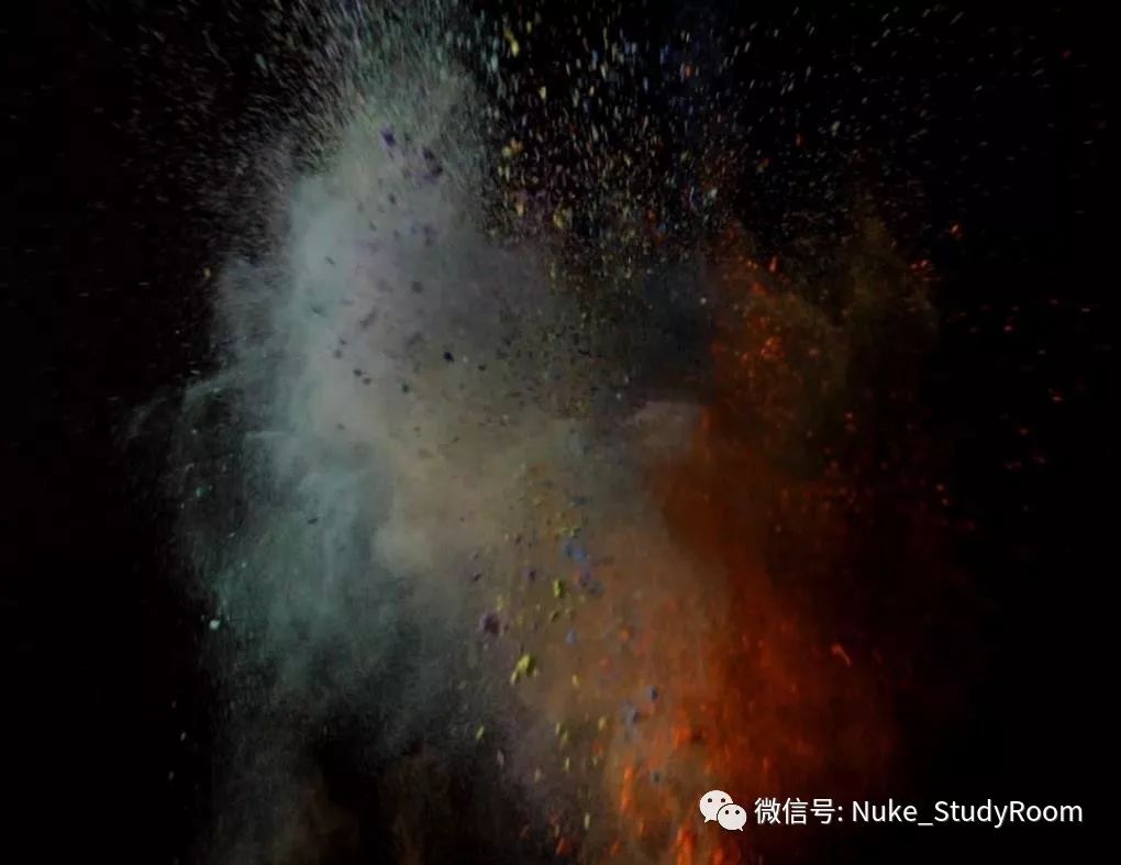 《动物世界 4k多组彩色粉末素材