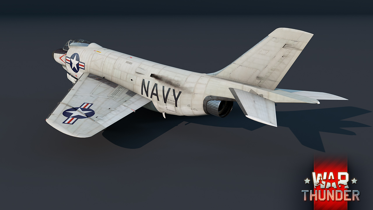 美国f3h-2"恶魔"战斗机