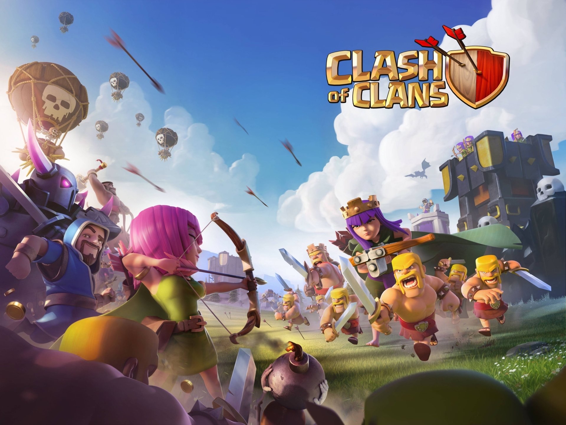 部落冲突coc 高清原画 部落冲突壁纸