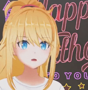 《战斗吧歌姬》6月6日鸭鸭生日直播自制gif.vol18