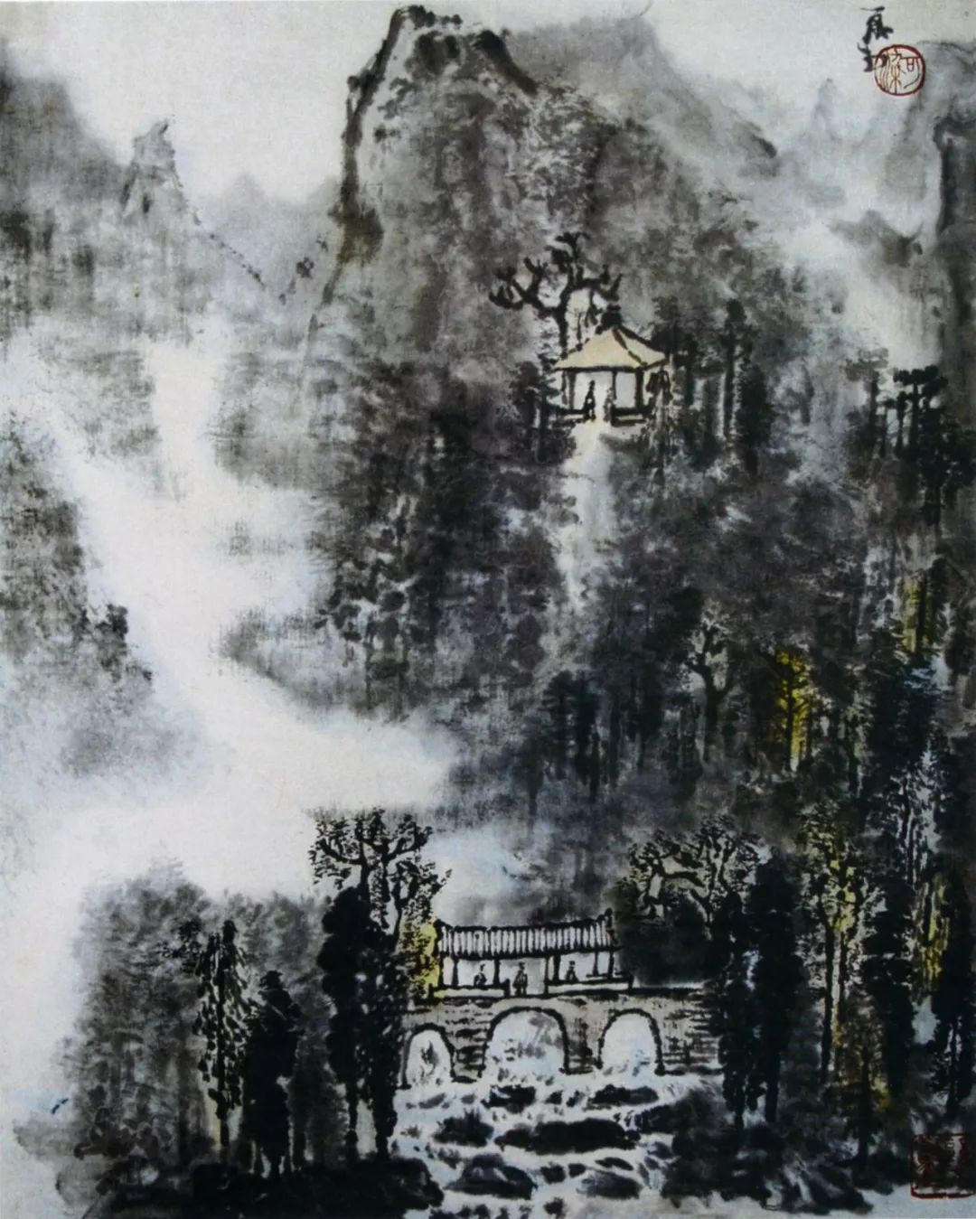 【杭州白墙】国内名画家作品丨李可染