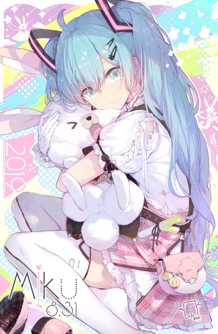 【p站壁纸】初音未来插画图片
