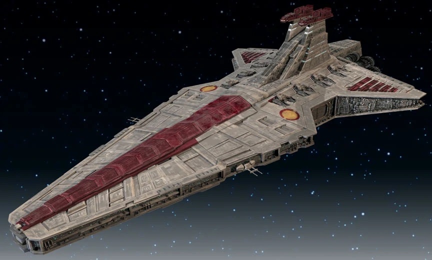 【传说】猎兵级歼星舰(venator class star destroyer