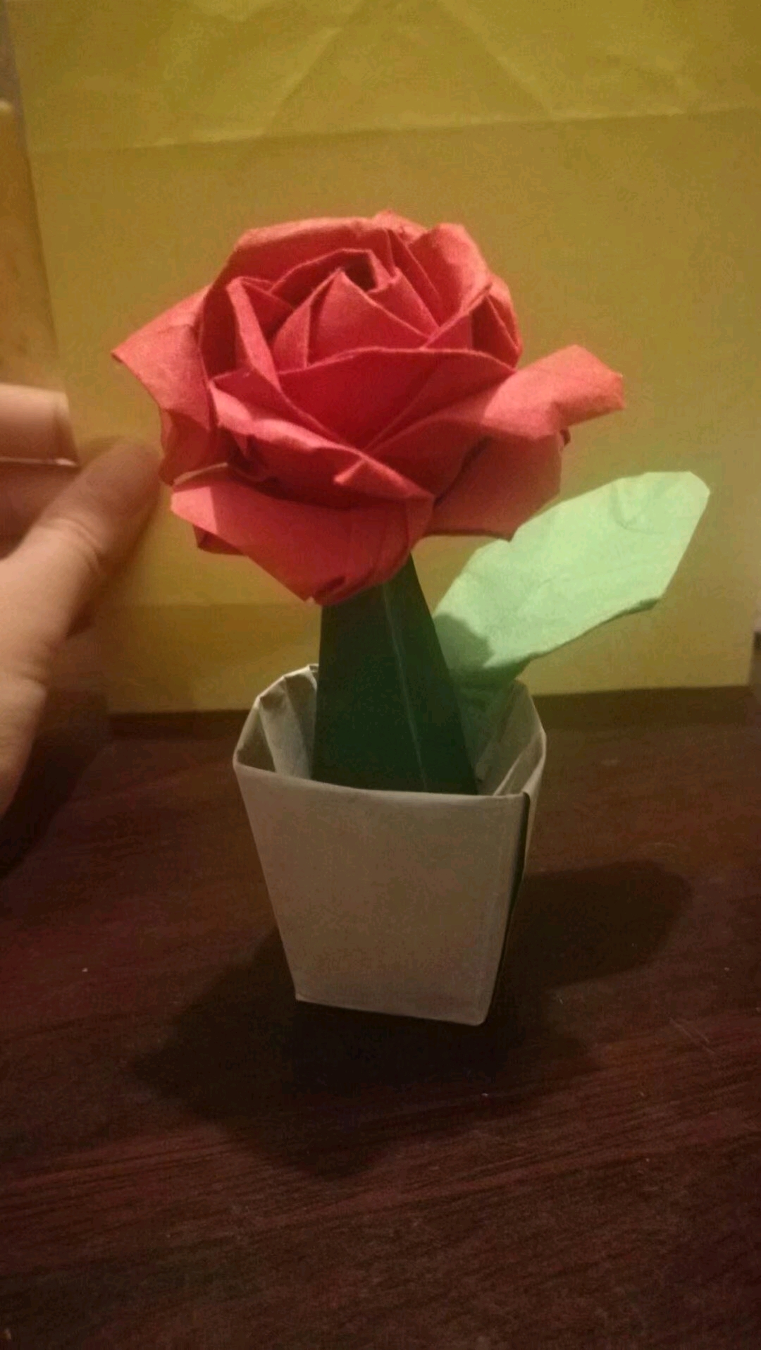 折纸玫瑰