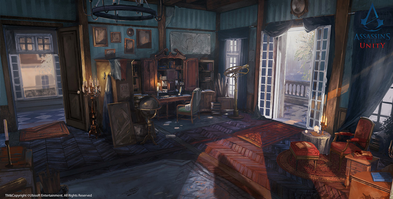 刺客信条大革命设定图集