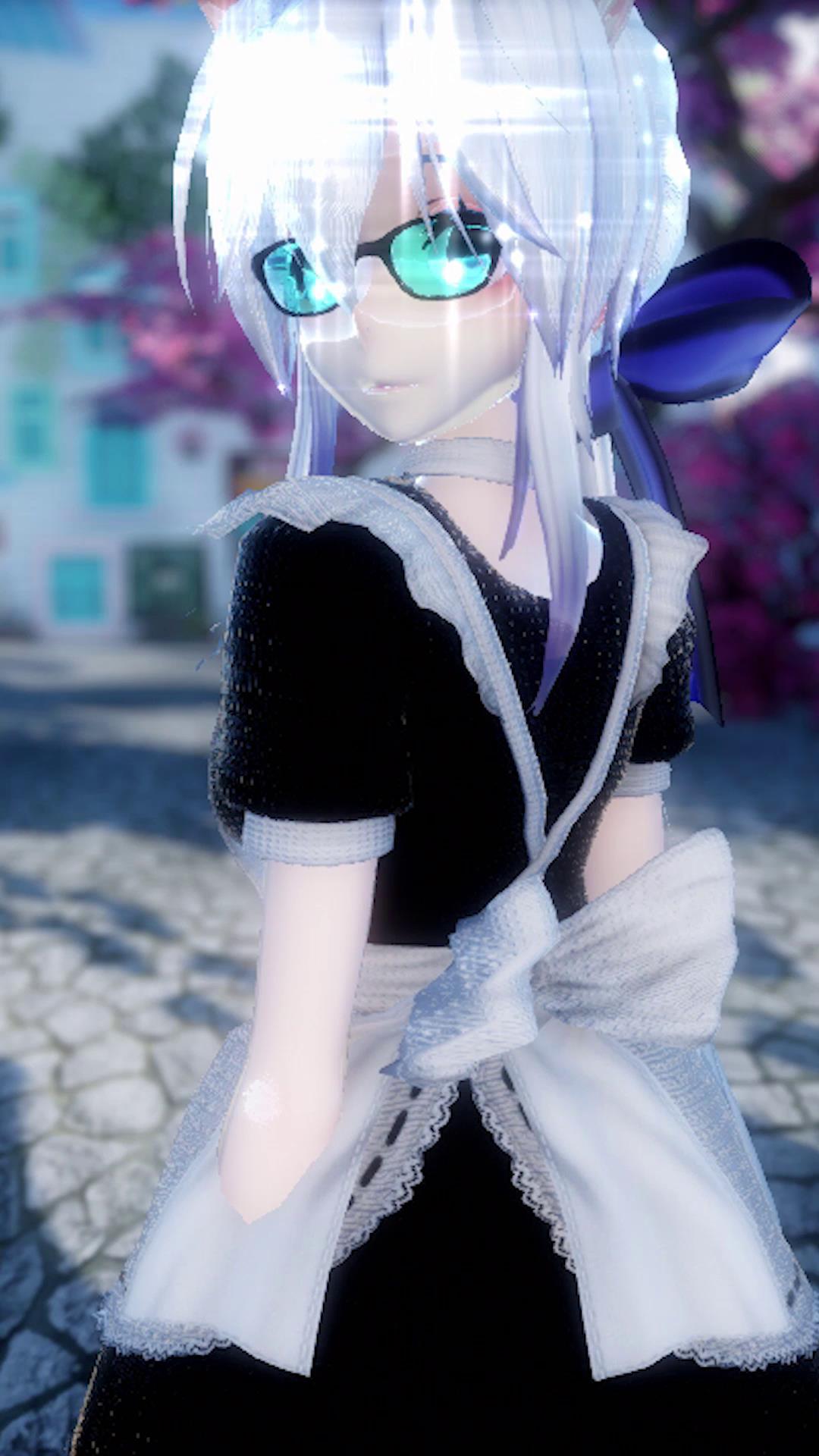 【mmd】弱音:今天兼职当女仆,不来关顾下吗? 竖屏版!