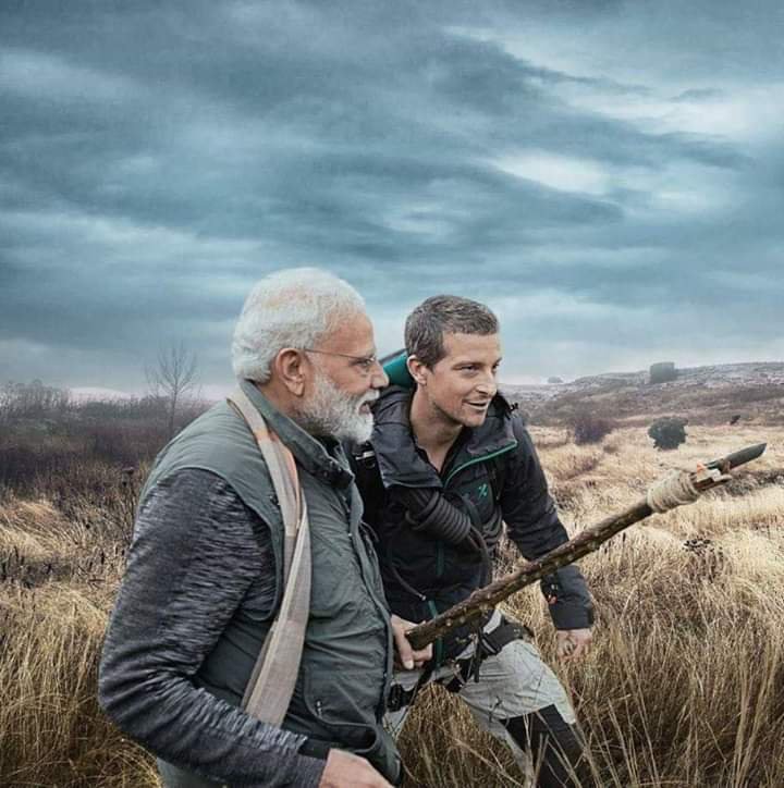 印度总理莫迪将参加"贝爷"贝尔·格里尔斯的《荒野求生》节目