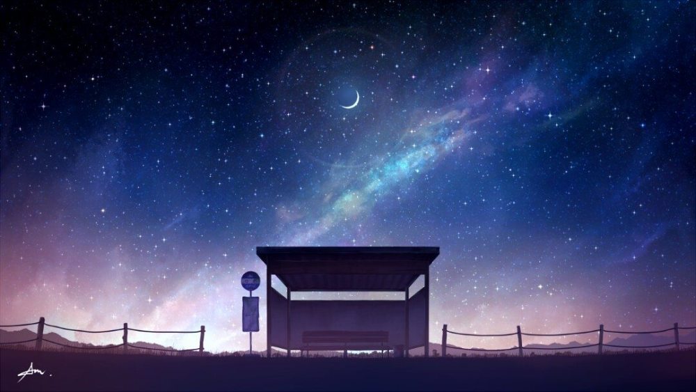 壁纸向-分享一些超好看的星空图(侵权立删)