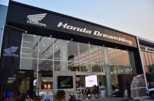 honda dreamwing郑州店开业,2019款cb500系列实车国内