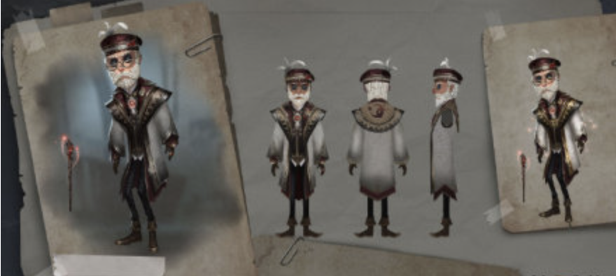 第五人格:引魂者,白胡子和光织守护三款皮肤上线了,知道吗?