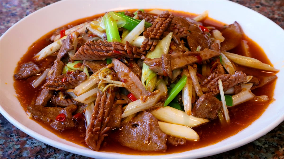 爆炒麻辣腰花,还没麻辣,就先馋啦