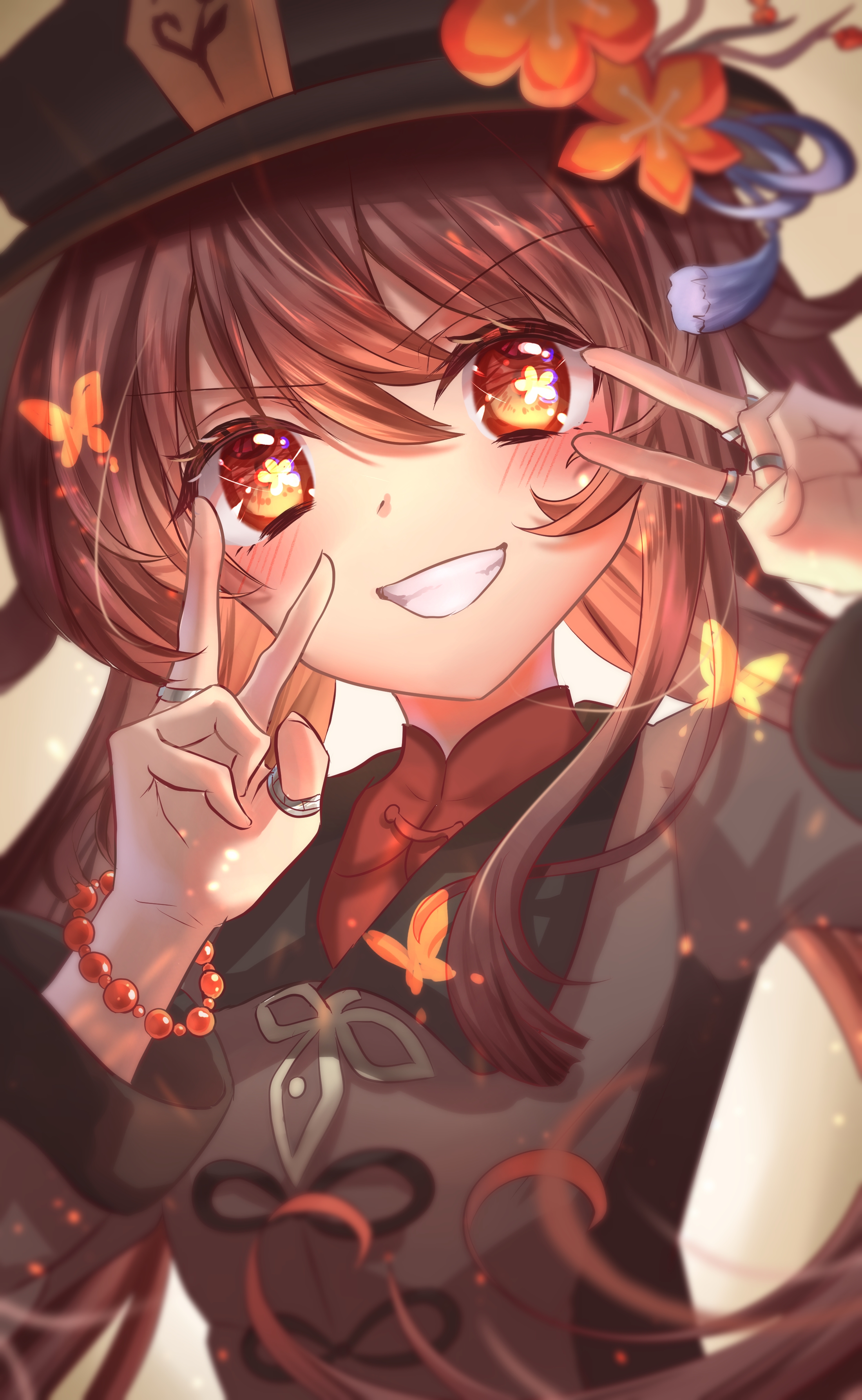 原神壁纸(绝美jk,汉风,制服胡桃!唯美甘雨!制服九条!jk神里绫华!