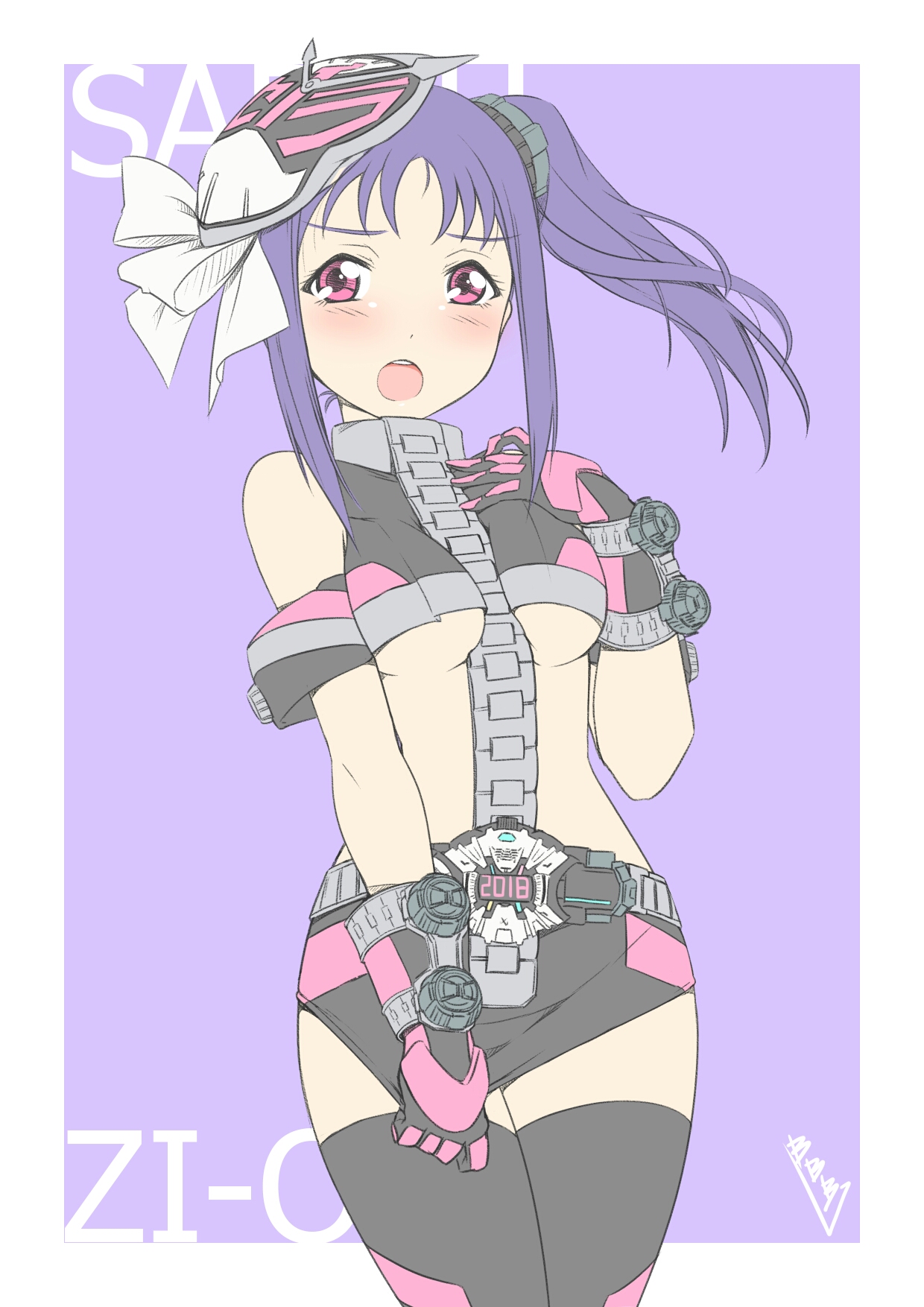 仮面ライダー娘化图集