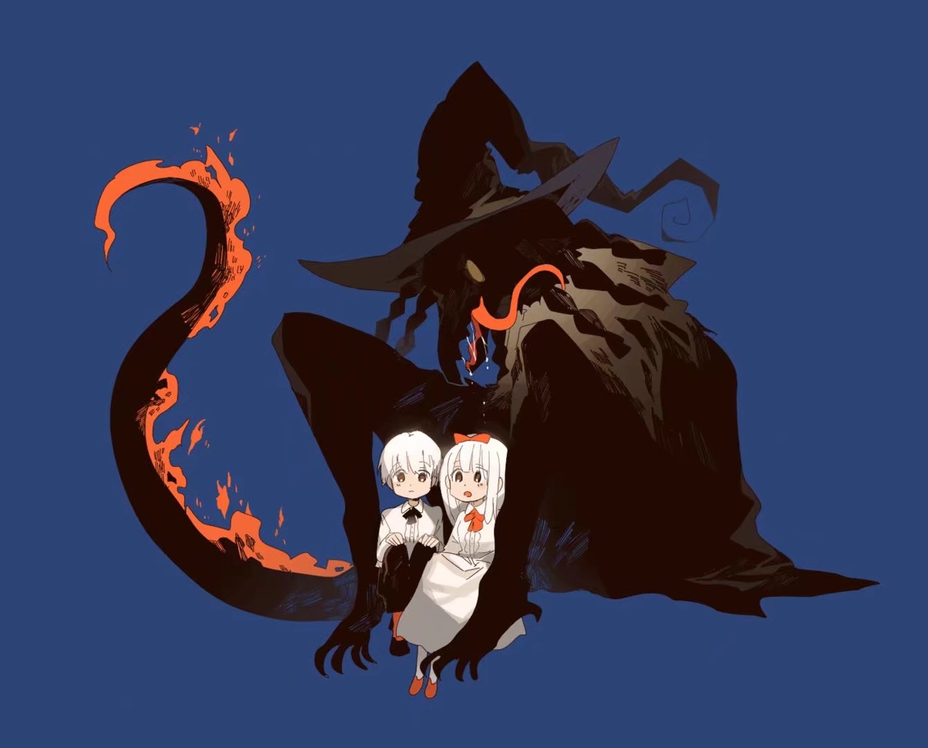 暗系插画!#病娇向