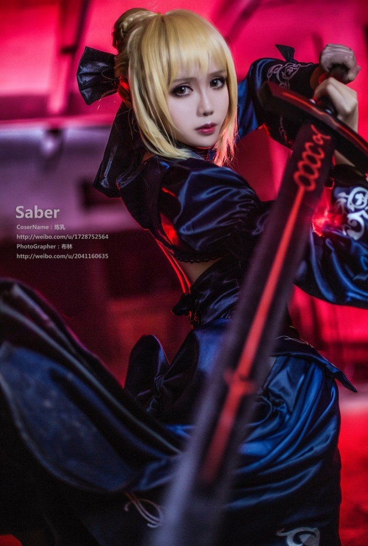 cosplay搬运(第17期)fate saber