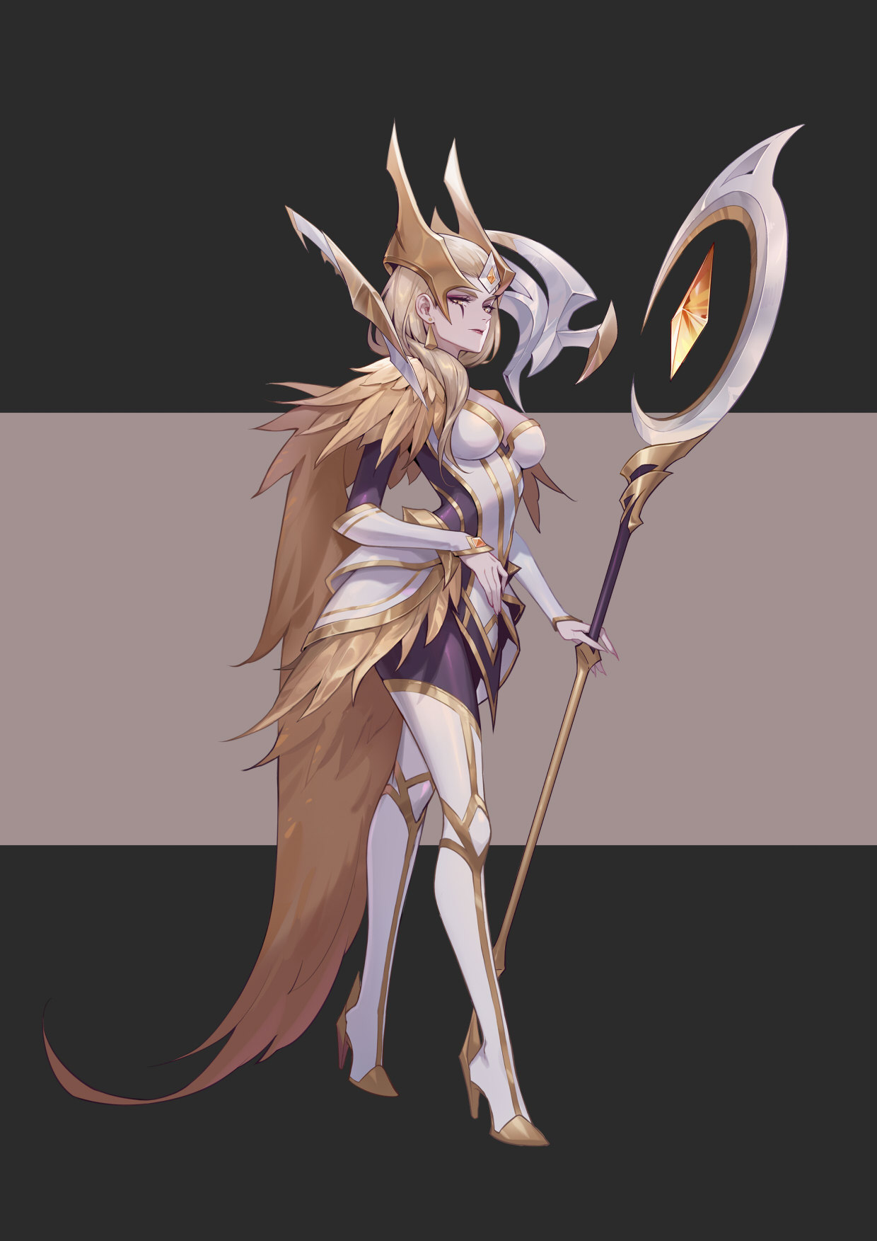 lol客户端魔女创意立绘