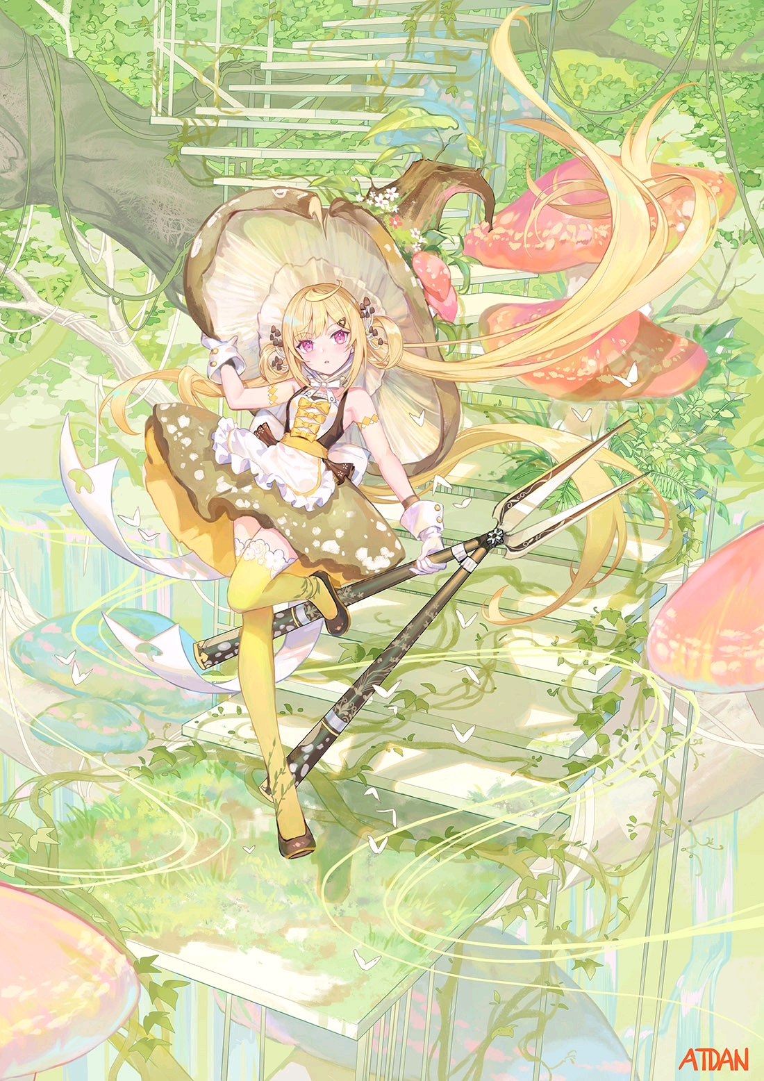 p站画师atdan-插画【二次元美女精美不(涩)图】
