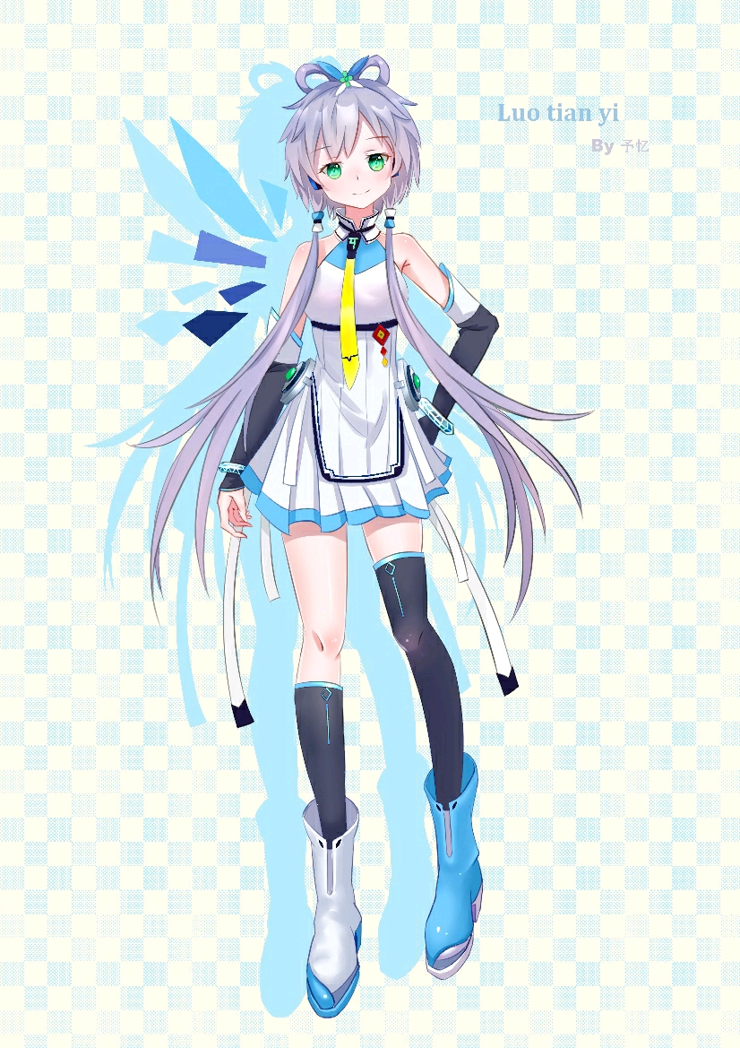 超好看的初音未来和洛天依