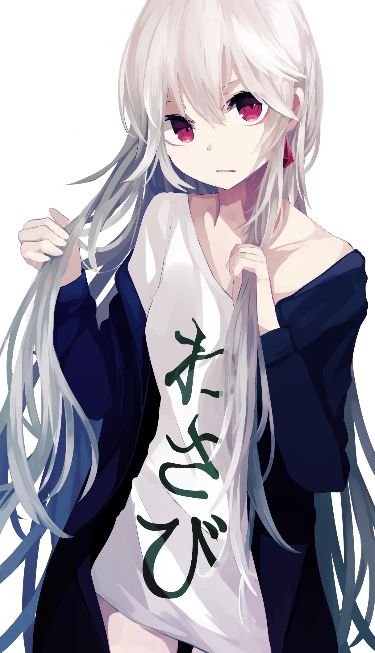 二次元中的银白发少女!(第一期)