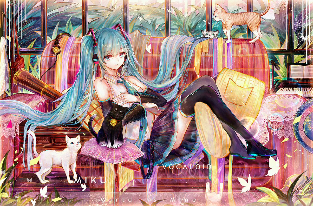 动漫高清同人壁纸图-初音ミク(初音未来)2期