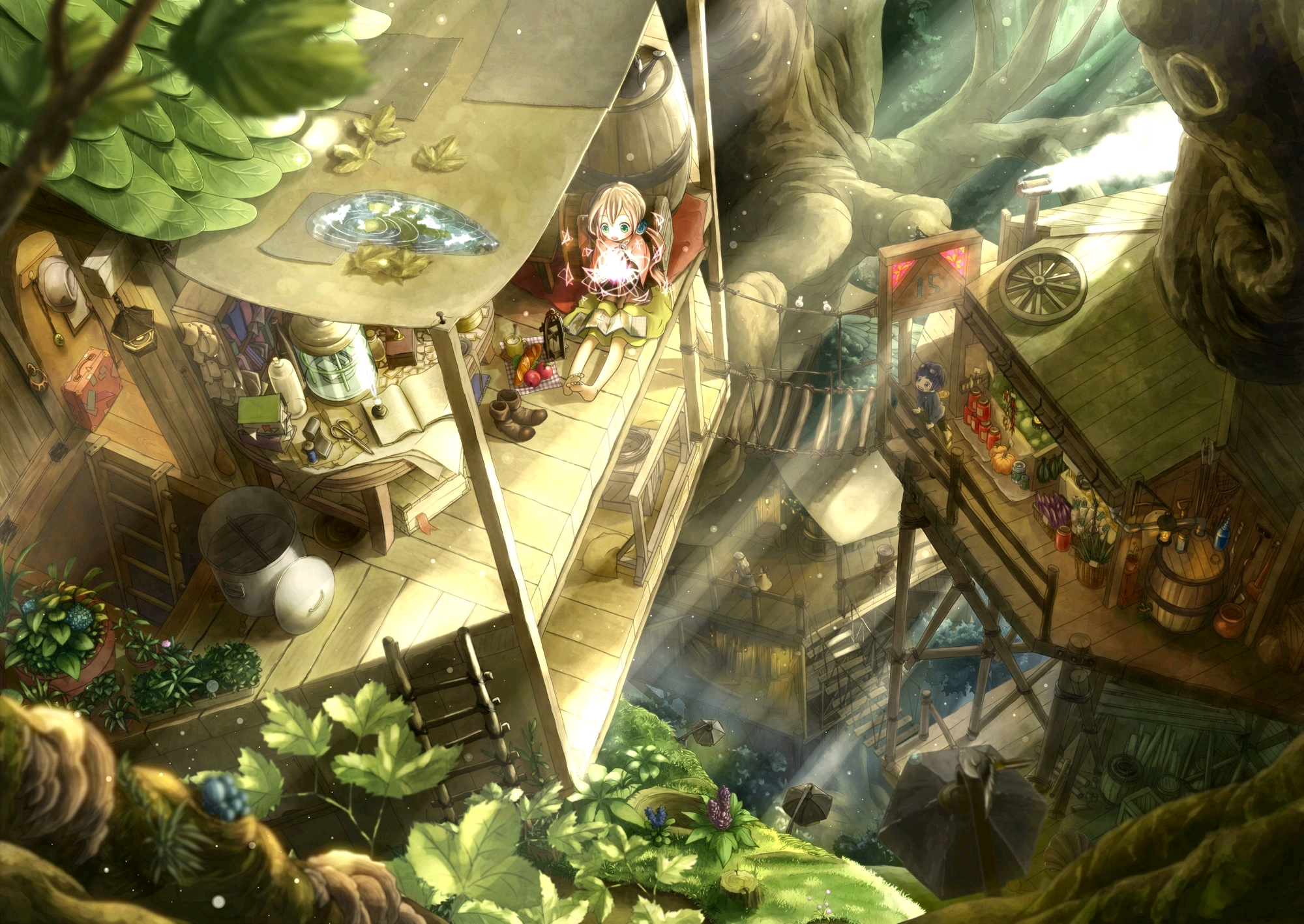 二次元精美电脑壁纸福利|动漫场景,风景篇