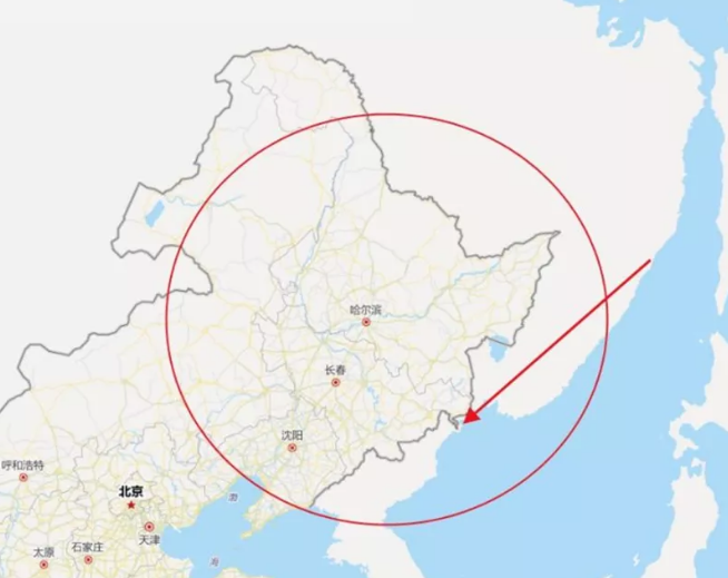 中国东北经济贸易环境图示