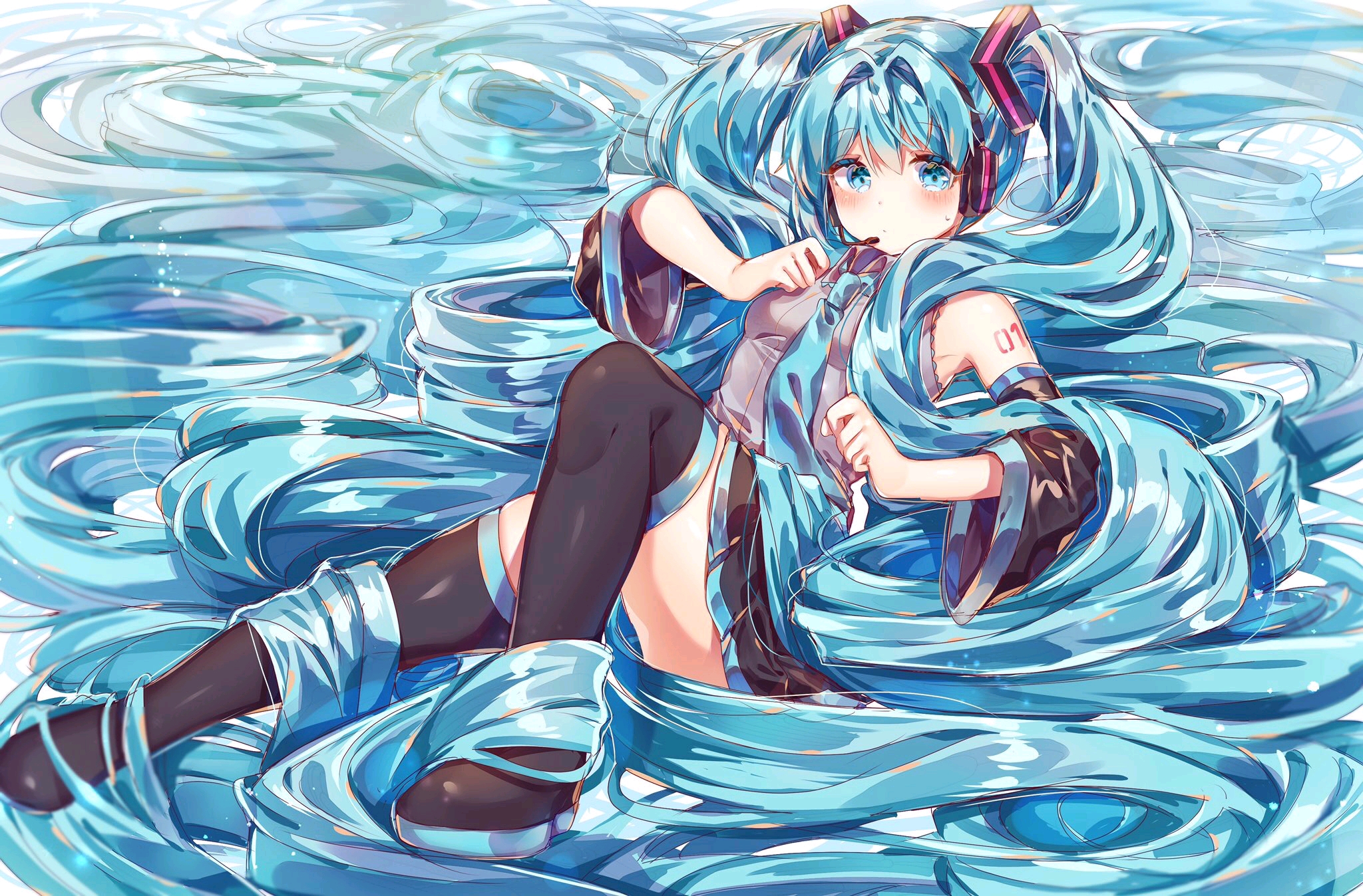 初音未来壁纸分享我来