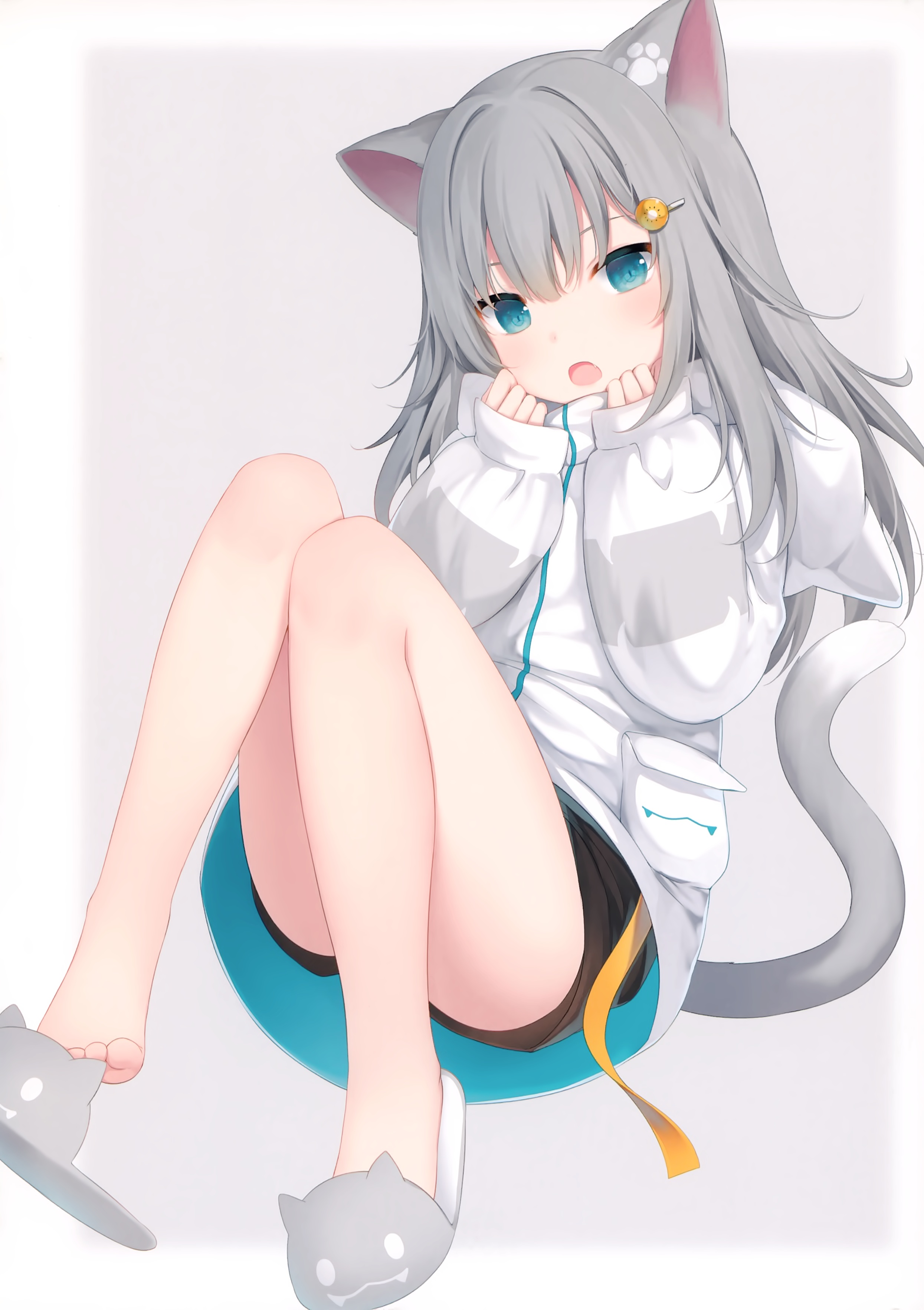 awsl,来看看非常可爱色气的二次元美少女猫娘吧